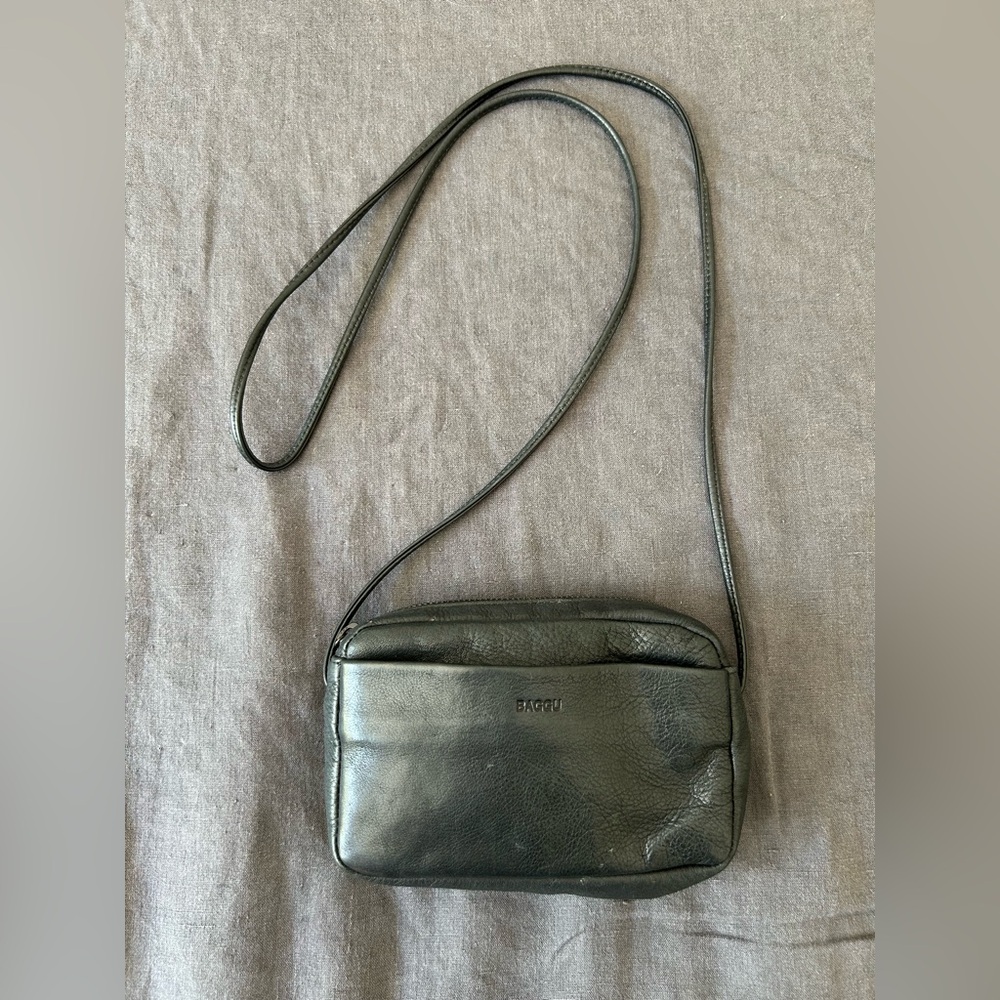 Baggu leather bag